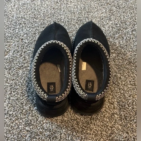 Ugg Tazz Platform Slippers Black Size 8 EUC! - Picture 2 of 7